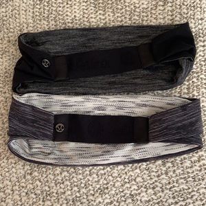 Lululemon Reversible Headbands (Set of 2)